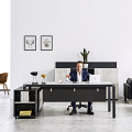 Wood Furniture Office Tabil modern table luxury ceo office melamin desk